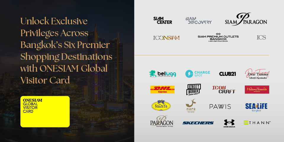 Exclusive Privileges for Royal Orchid Plus Members from India at Siam Paragon and ICONSIAM
