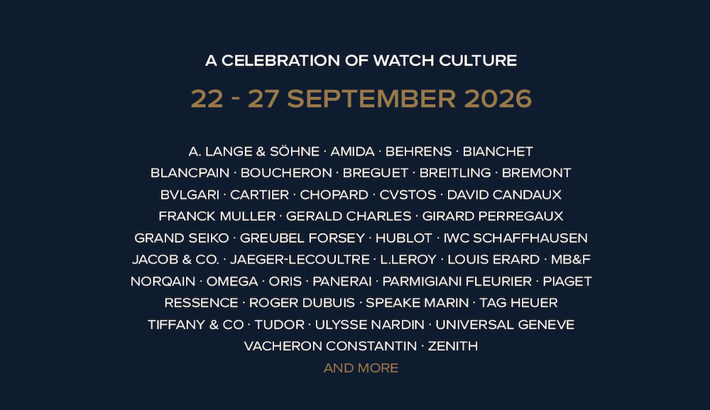 Bangkok Watch Week 2026